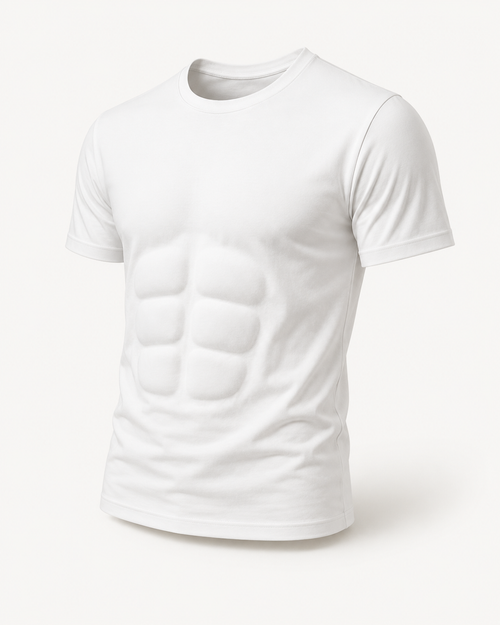 Man Maxxing Tee - Natural Definition White Tee
