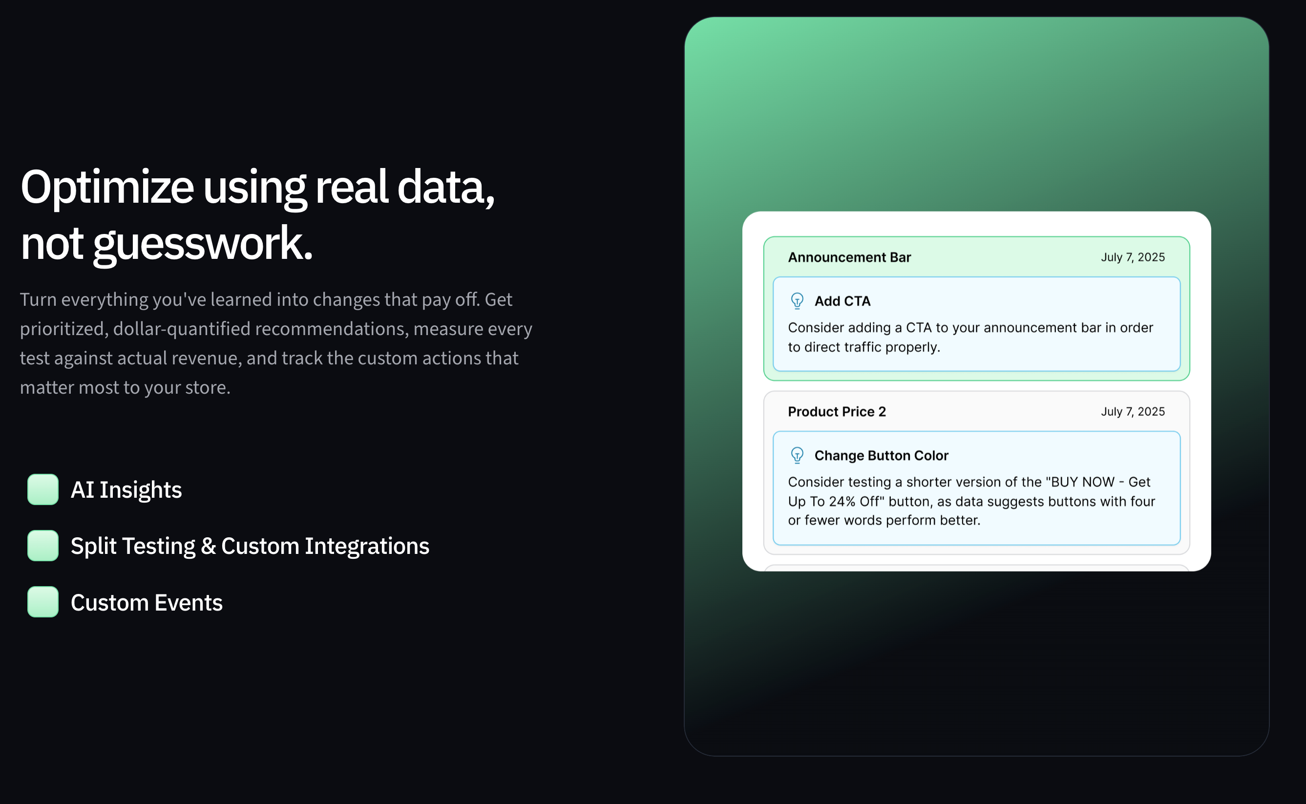 Heatmap - The behavioral intelligence layer that powers your conversion rate decisions