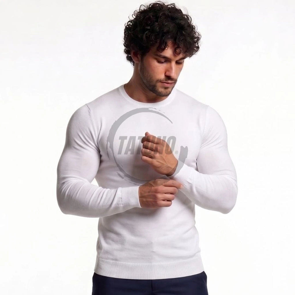 Tatuno Forma Teraz System X-Core Men's Compression Shirt White